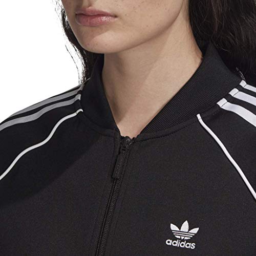 adidas Women's Super Women Track Top in Black/White adidas Women's Super Women Track Top in Black/White